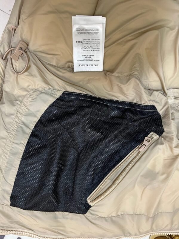 Burberry detachable hood long sleeve winter down jacket for men and women