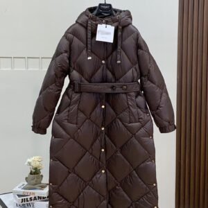 Max Mara long down jacket