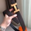 Hermès belt premium version gold buckle width 3.8cm