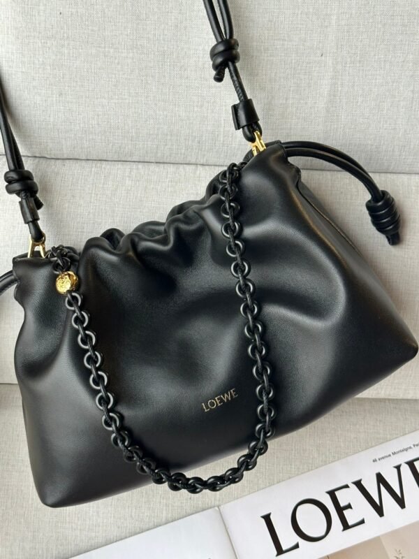 Loewe Soft Nappa Leather Flamenco Purse Clutch Size: 30×10.5x20cm Premium Edition