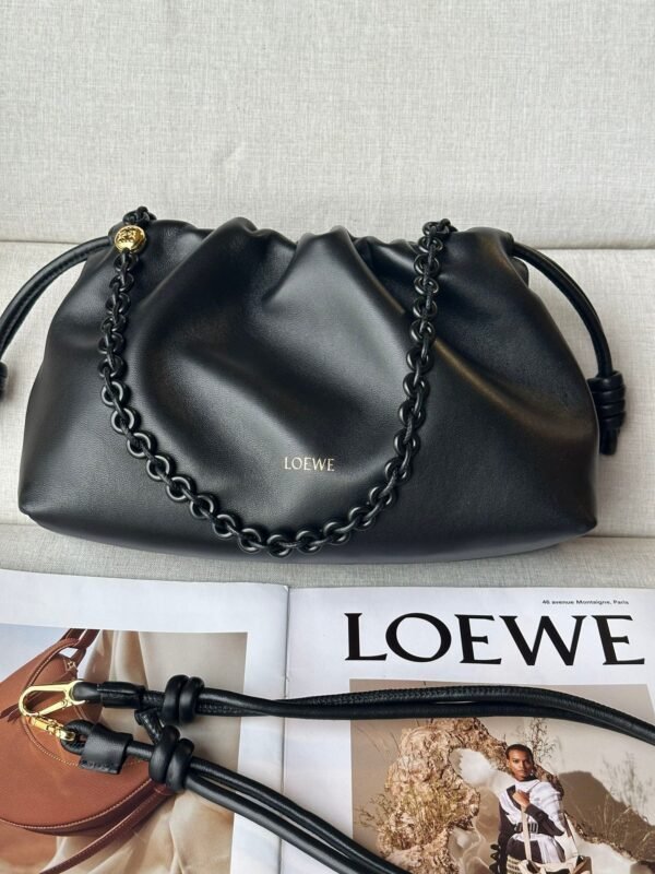 Loewe Soft Nappa Leather Flamenco Purse Clutch Size: 30×10.5x20cm Premium Edition