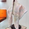 Hermès silk scarf dimensions: 90cm x 90cm