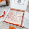 Hermès silk scarf dimensions: 90cm x 90cm