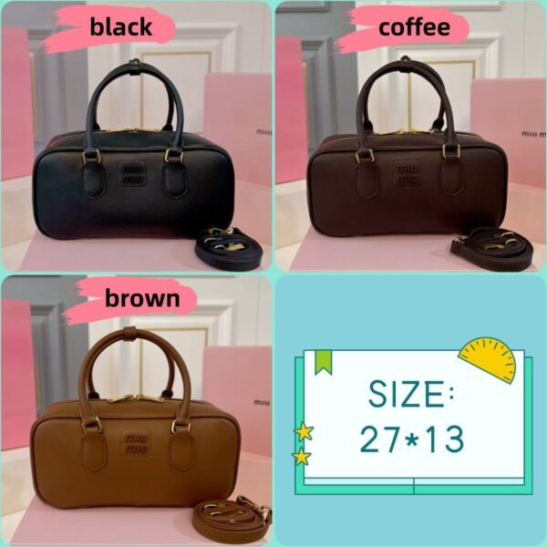 miumiu bowling bag 27x13cm