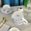 DIOR tiger print cup and saucer set