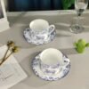 DIOR tiger print cup and saucer set