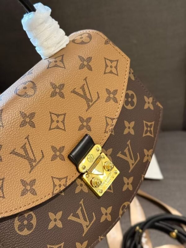 Louis Vuitton clamshell satchel