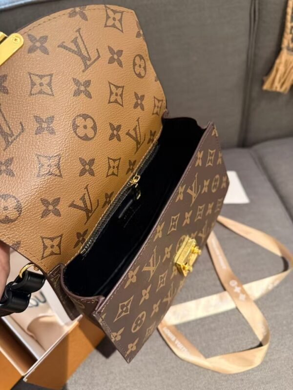 Louis Vuitton clamshell satchel