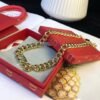 DIOR CD letter necklace high-end version