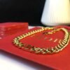 DIOR CD letter necklace high-end version