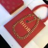 DIOR CD letter necklace high-end version