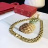 DIOR CD letter necklace high-end version