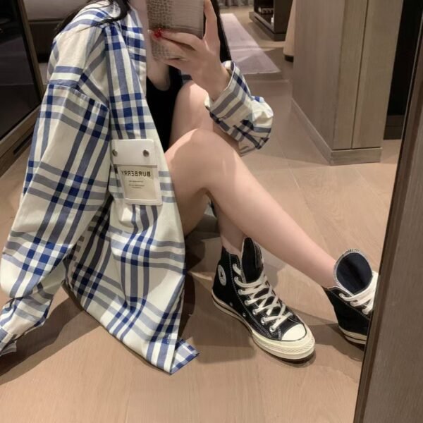 Burberry classic plaid shirt