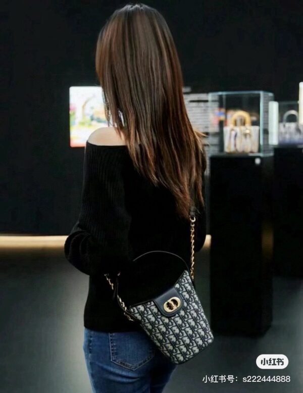 DIOR drawstring handbag