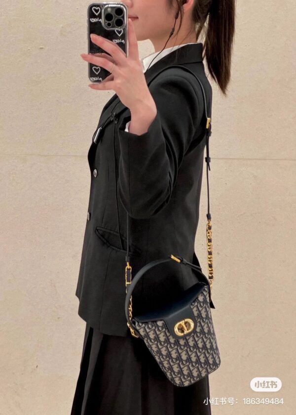 DIOR drawstring handbag