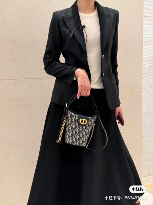 DIOR drawstring handbag