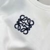 LOEWE knitted vest embroidery original black white