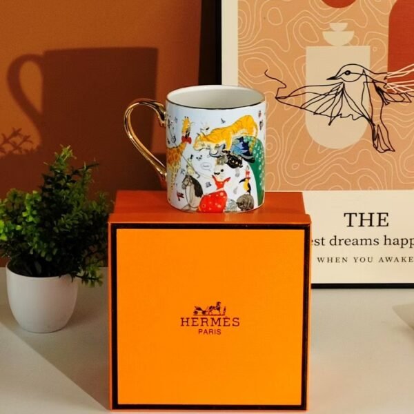 Hermes coffee cup
