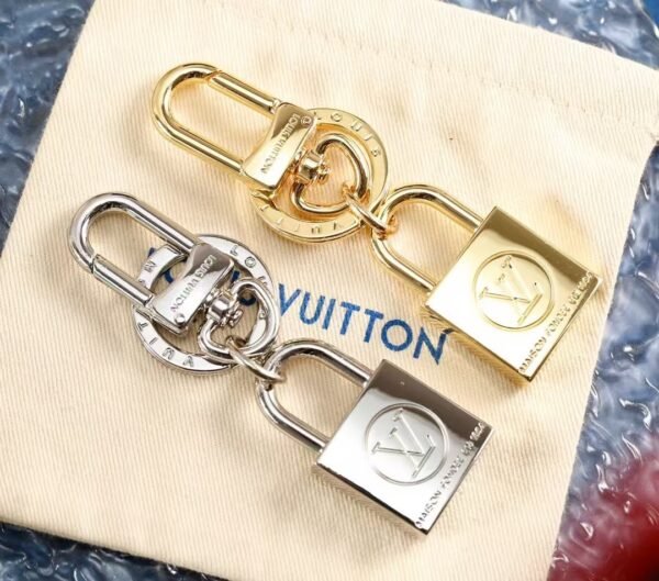 Louis Vuitton lock keychain