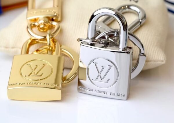 Louis Vuitton lock keychain