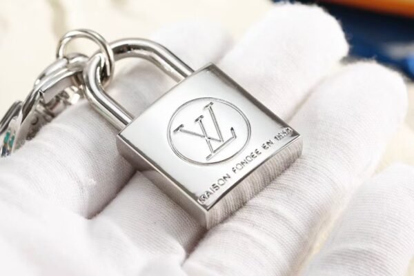 Louis Vuitton lock keychain