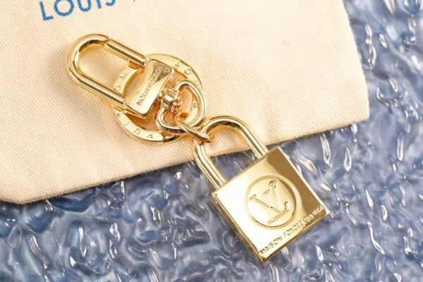 Louis Vuitton lock keychain