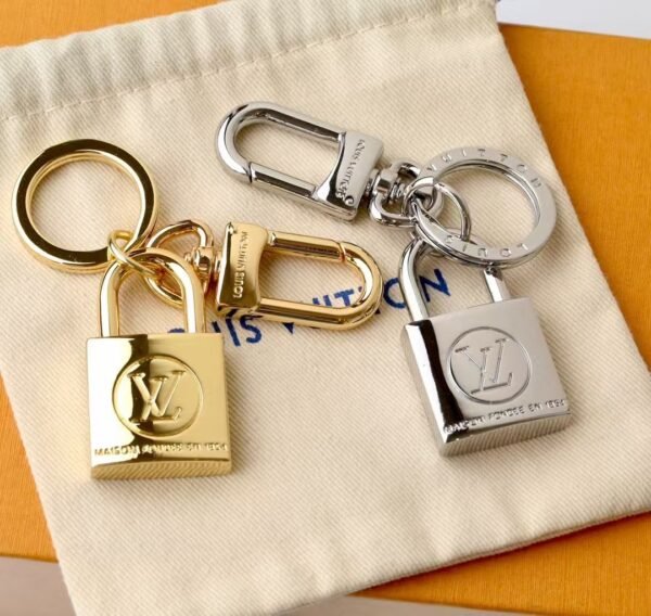 Louis Vuitton lock keychain
