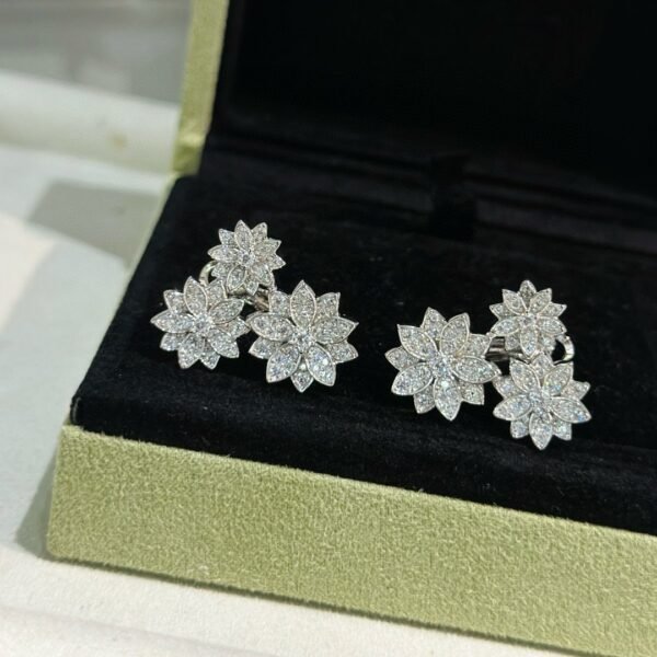 Van Cleef & Arpels Three Flower Earrings