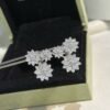 Van Cleef & Arpels Three Flower Earrings