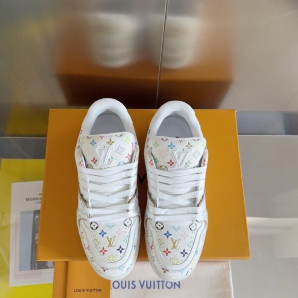 Louis Vuitton trainer couple’s sneakers casual shoes Premium