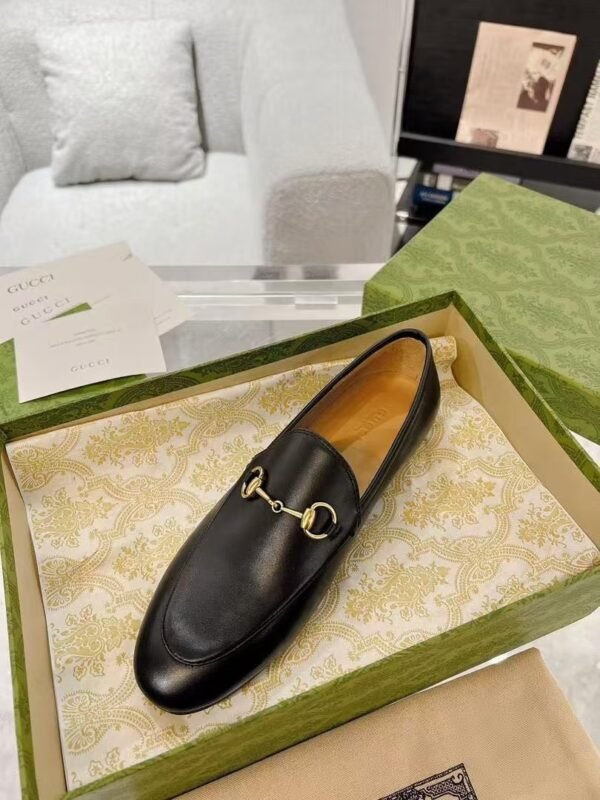 GUCCI jordaan series loafers advanced version