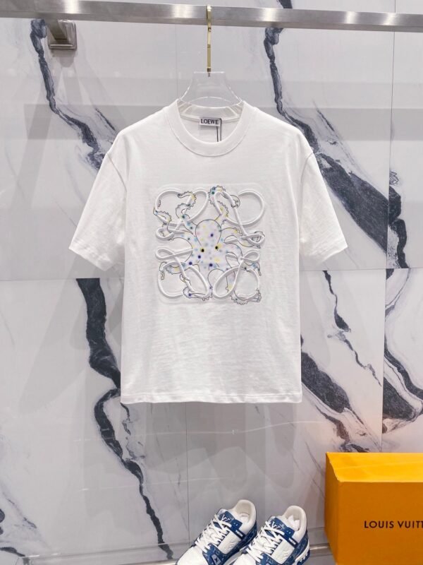 Loewe co-branded octopus T-shirt