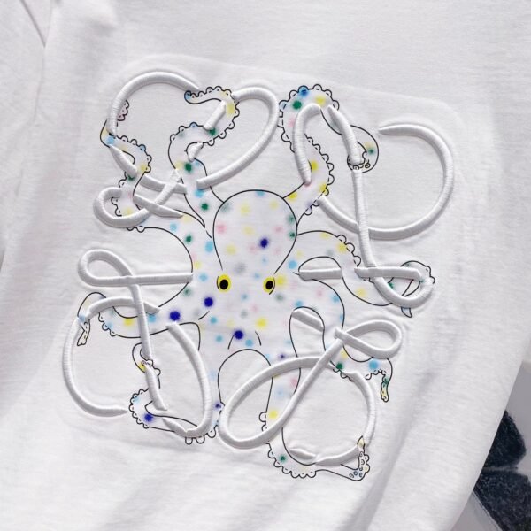 Loewe co-branded octopus T-shirt