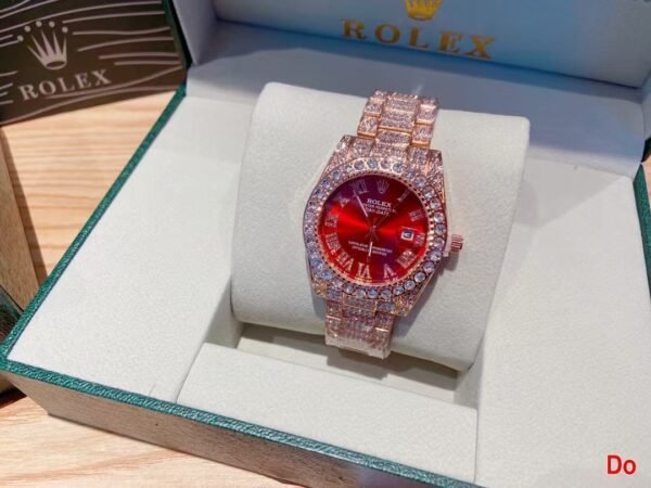 Cartier full diamond watch.