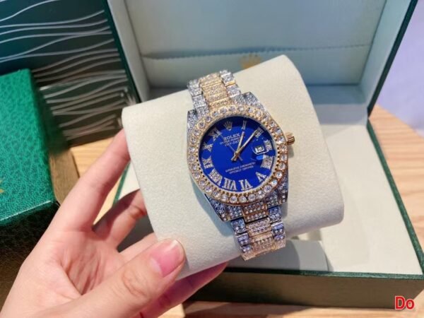 Cartier full diamond watch.