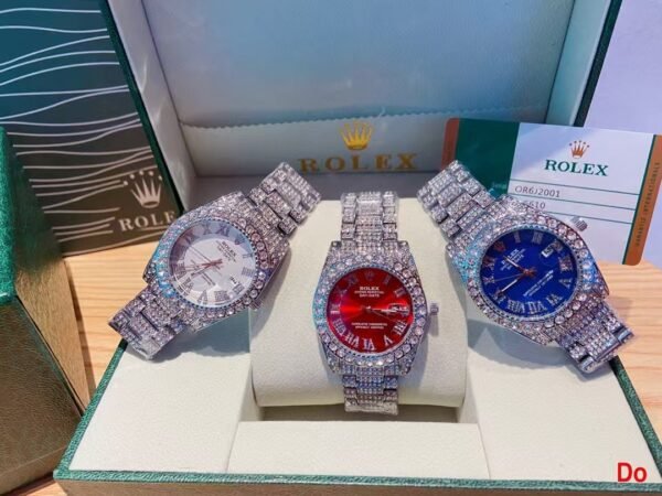 Cartier full diamond watch.