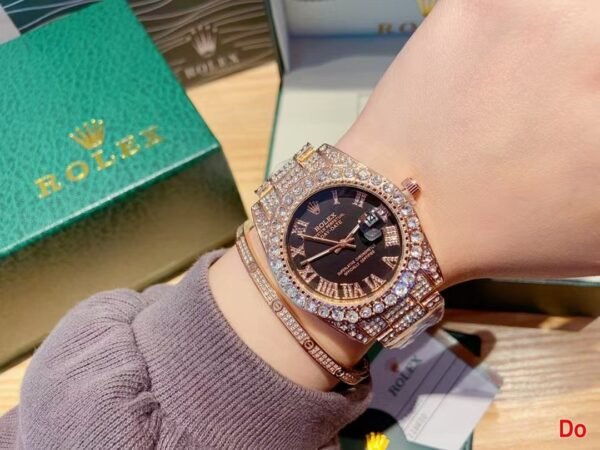 Cartier full diamond watch.