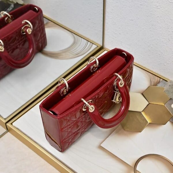 Dior horizontal plate Princess Diana bag 26x6x14cm