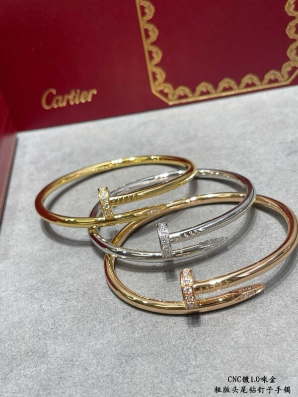Cartier nail bracelet