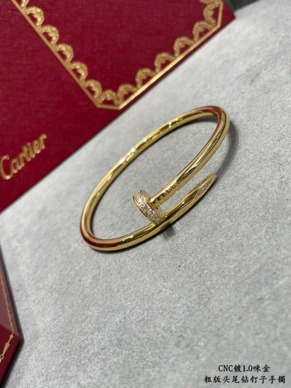Cartier nail bracelet