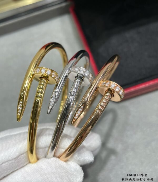 Cartier nail bracelet