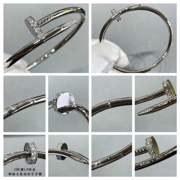 Cartier nail bracelet
