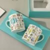 Tiffany coffee cup mug