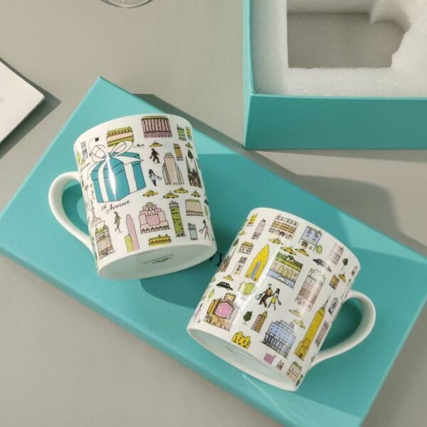 Tiffany coffee cup mug