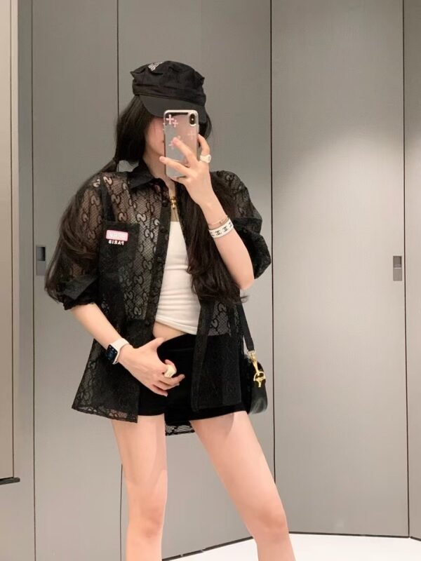 Gucci lace shirt