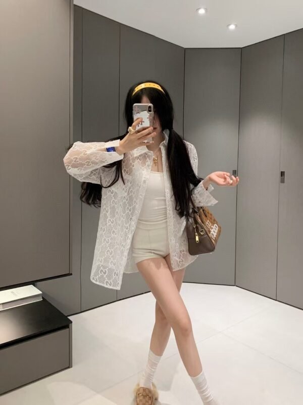 Gucci lace shirt