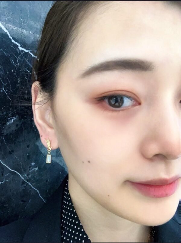 YSL official website same earrings advanced version