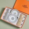 Hermès cup and saucer set 6 cups and 6 saucers