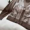 Hermès high-end knitted cardigan