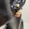 DIOR Pearl Powder Earrings